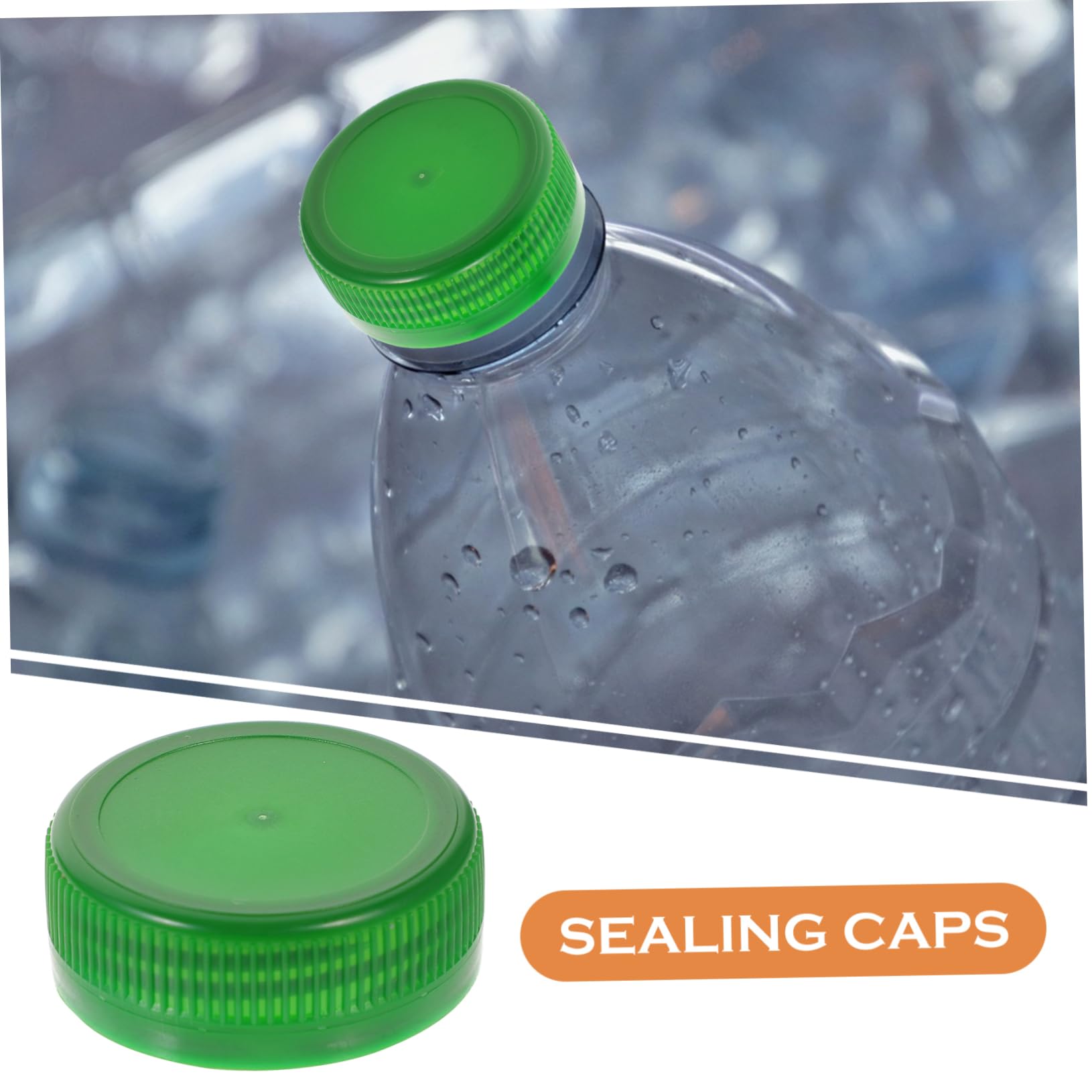 Amazon.co.jp: CATIEBYE 100個プラスチックボトルキャップ 手作り工作